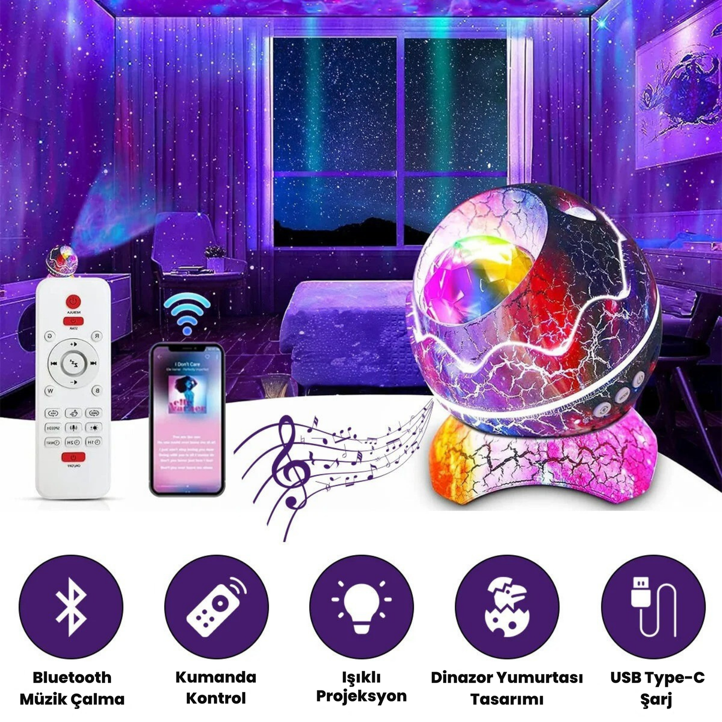 Dinozor Yumurtası Işık